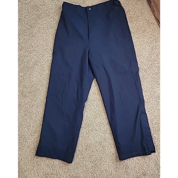 Vintage Tourney Gore‑Tex Golf Pants – Men’s Size M – Blue – Waterproof – GUC - Picture 1 of 10